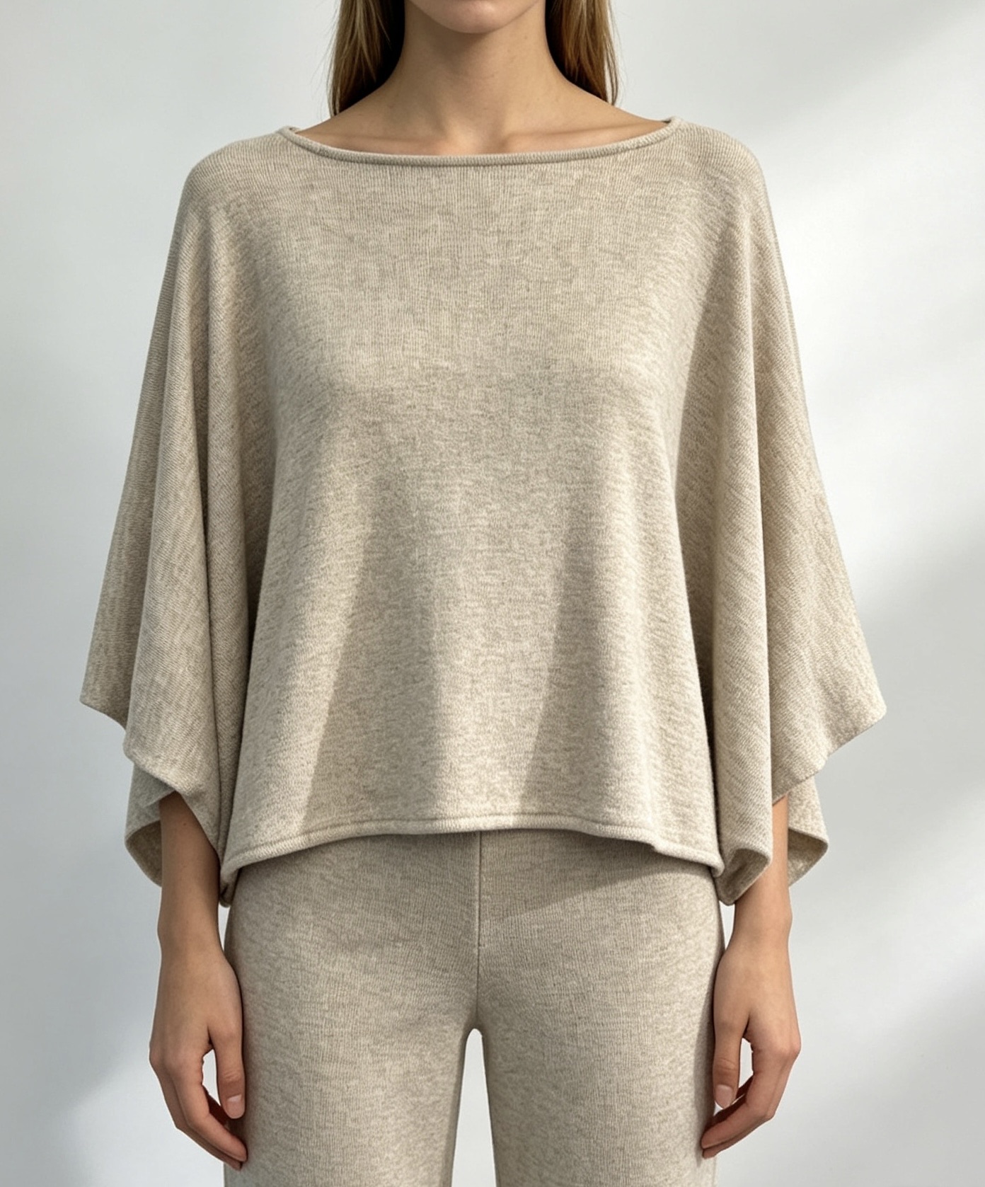 Bluzka oversize z łódką