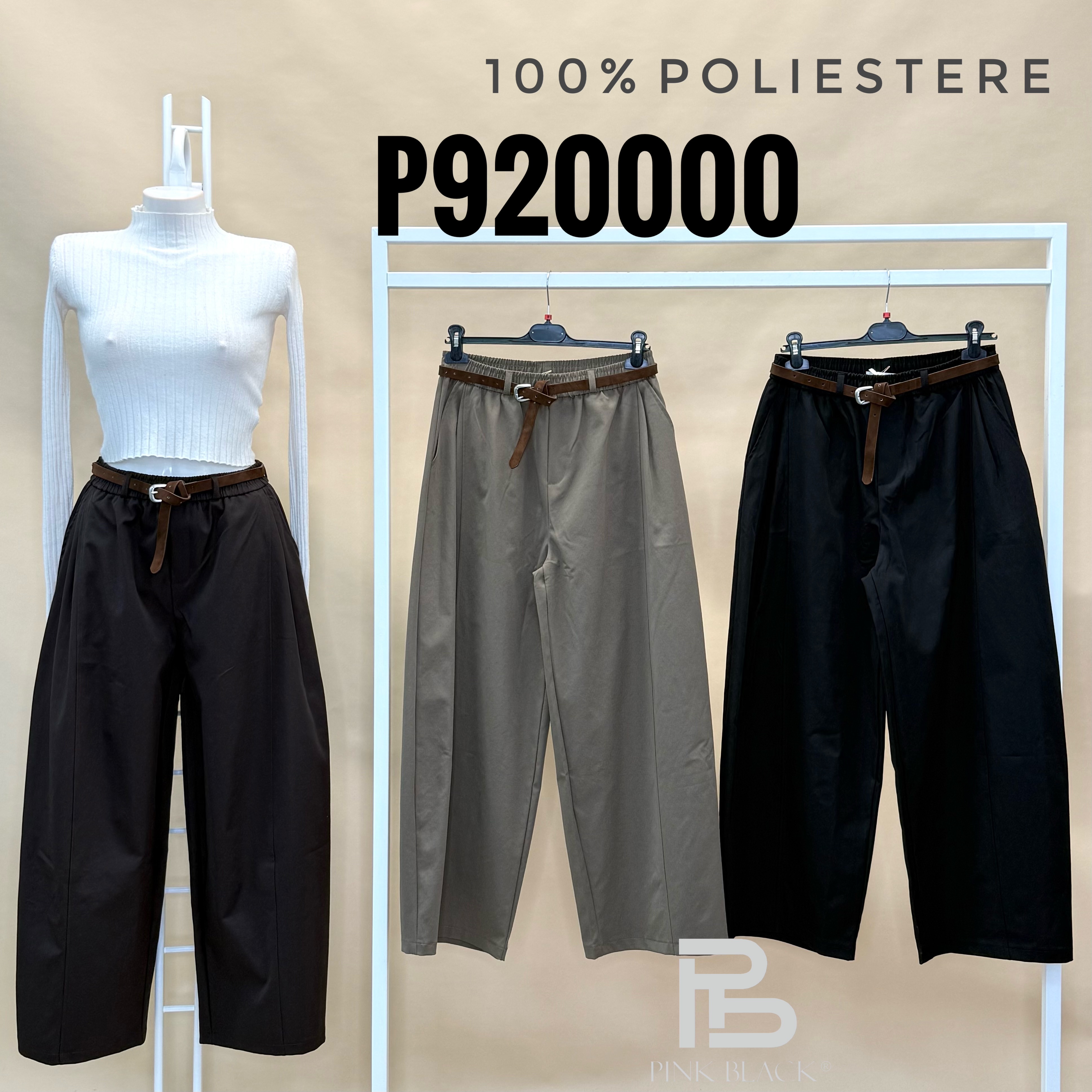 Spodnie Szerokie High Waist