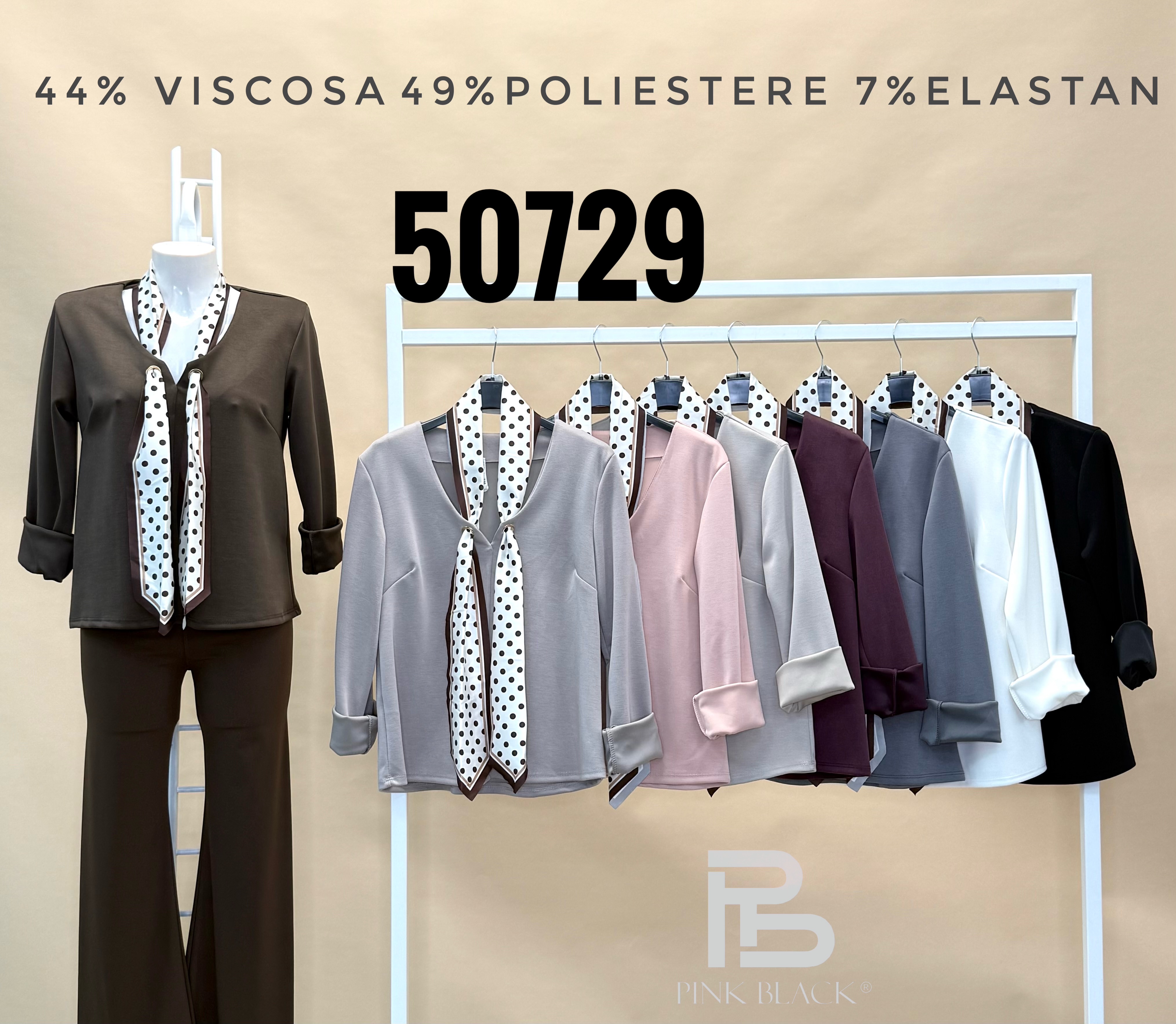 Bluzka z Dekoltem V i Kokardą