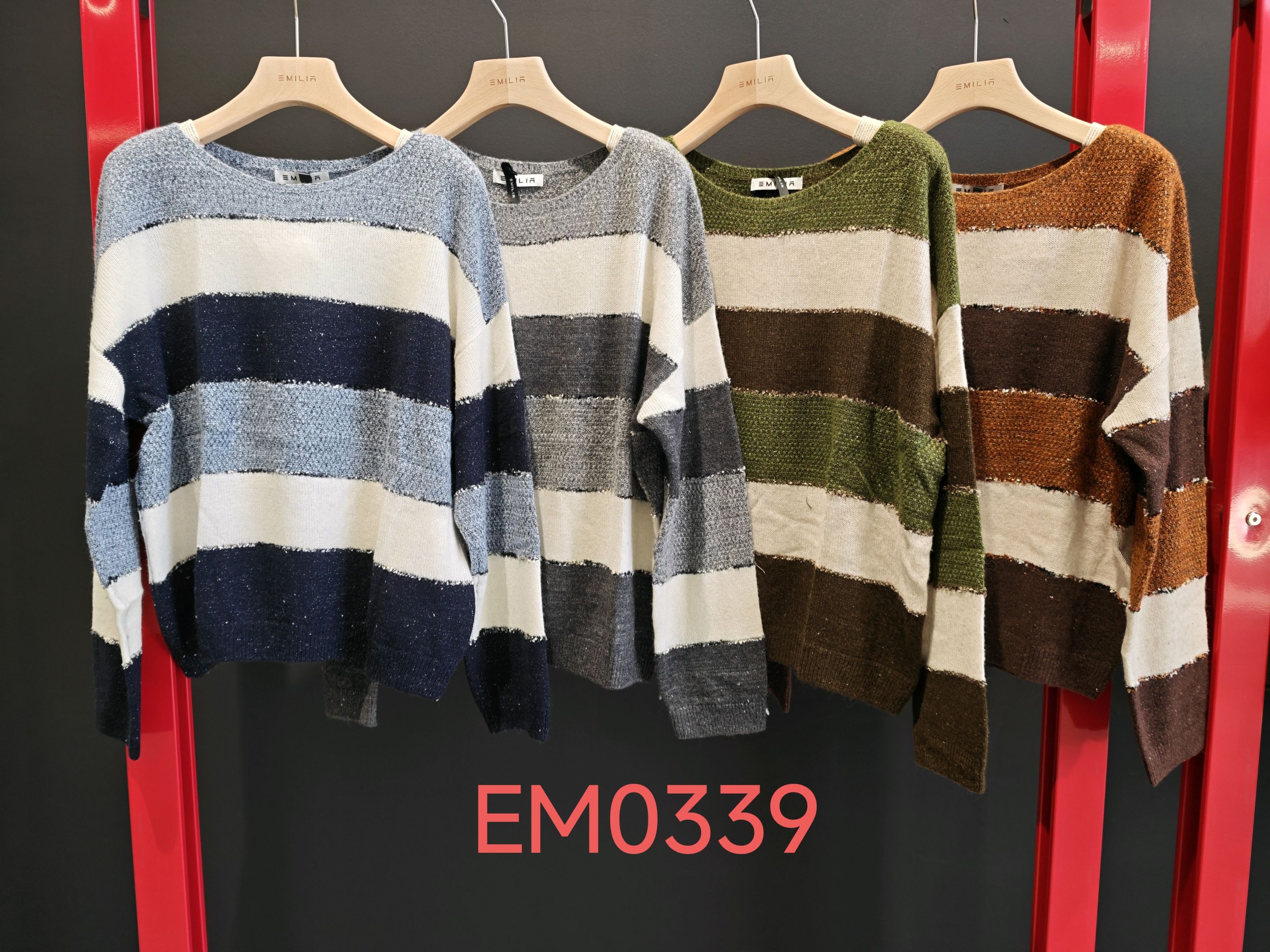 Sweter Oversize w Paski