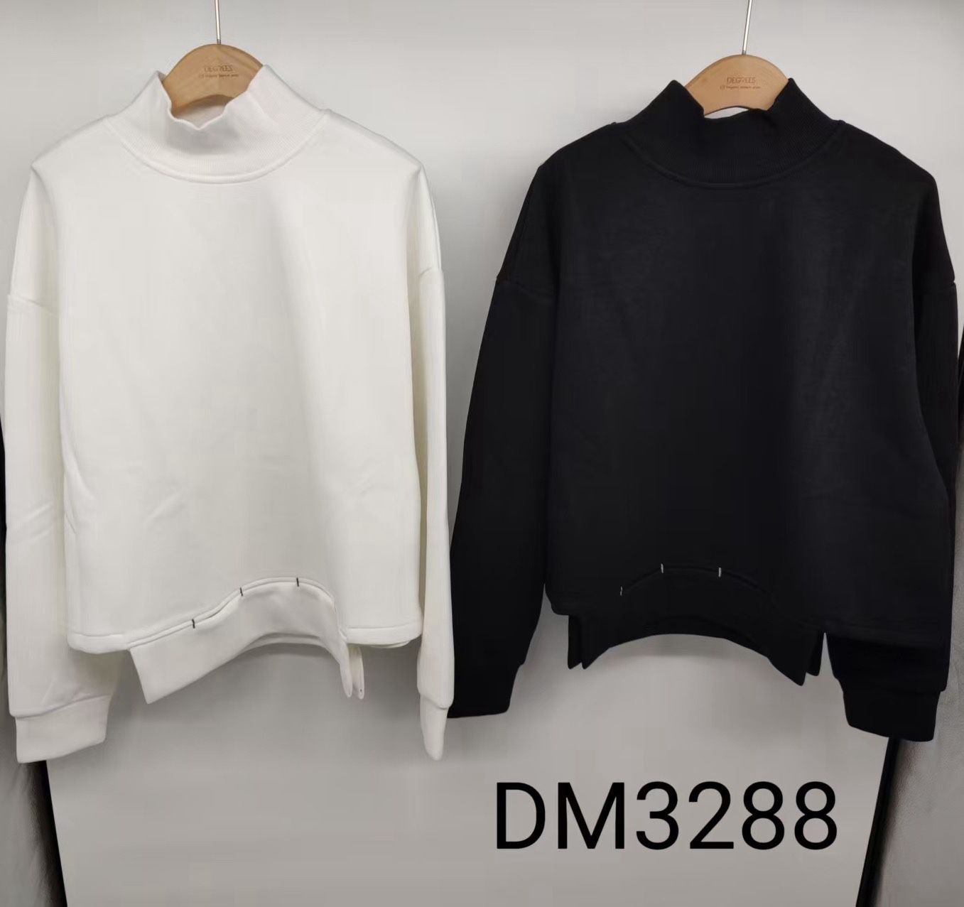 Bluza Oversize z Półgolfem