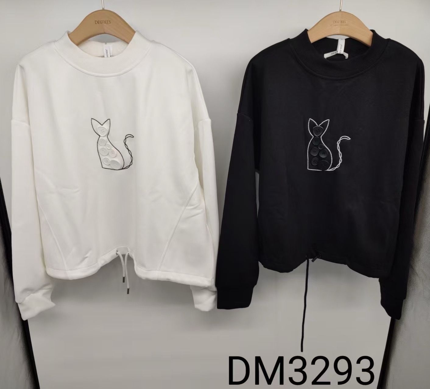 Bluza Bawełniana z Aplikacją