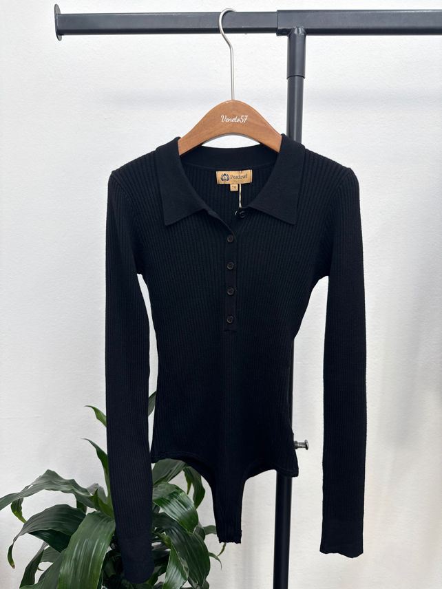 Top z Kołnierzykiem Polo
