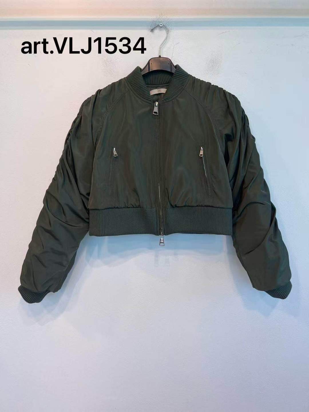 Kurtka Bomber Krótka Stójka