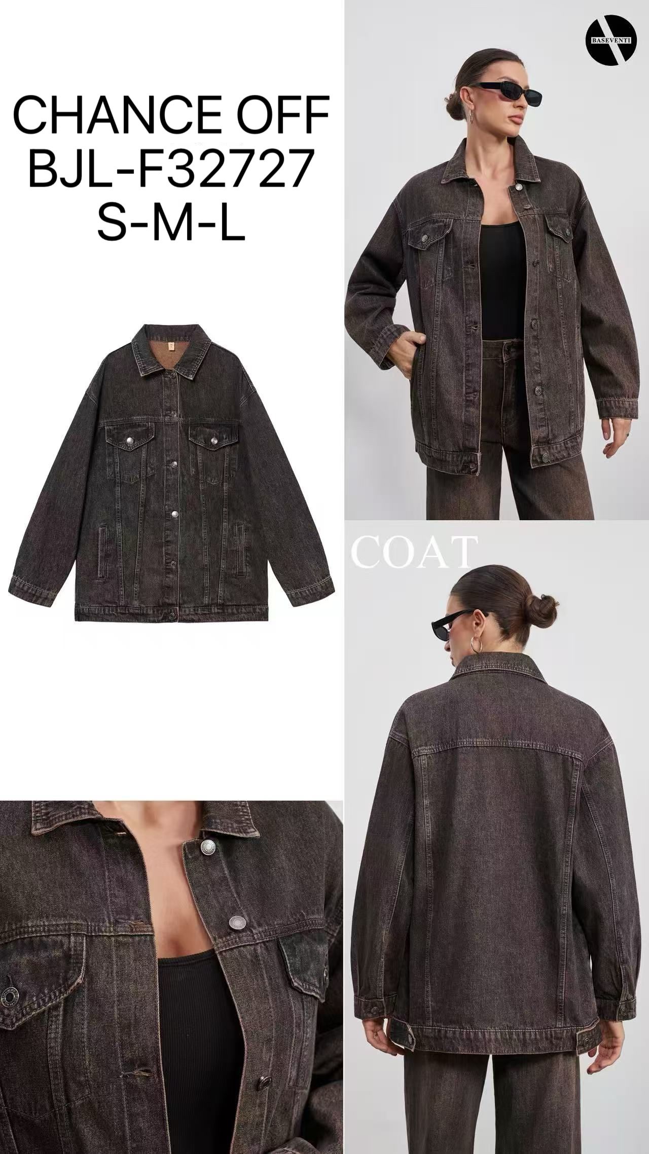 Kurtka Oversize Denim Koszulowa