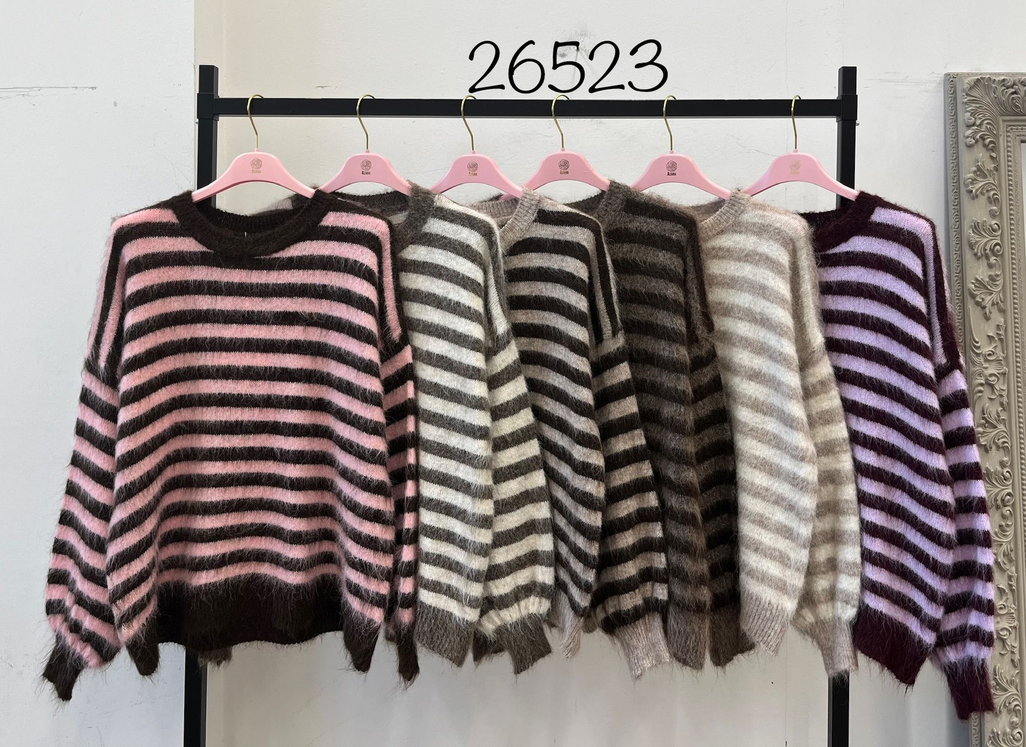 Sweter Oversize w Paski