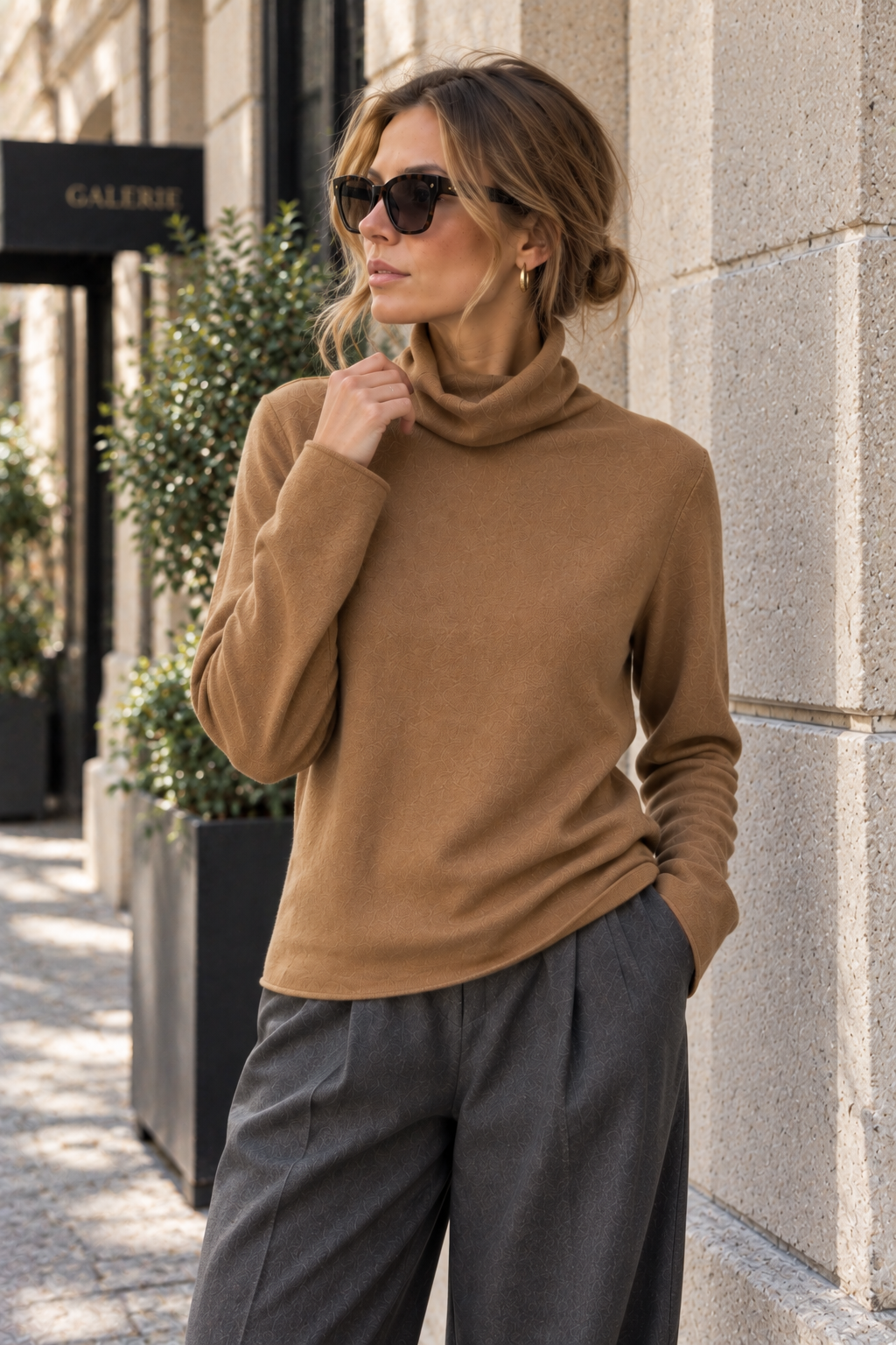 Sweter Golf Prosty