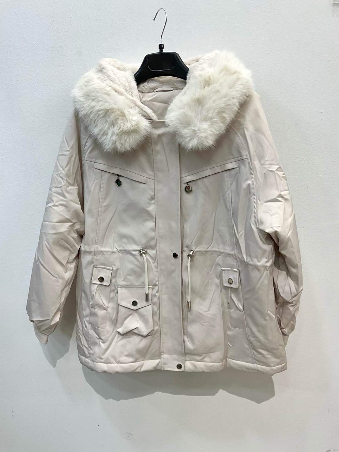 Kurtka parka z kapturem