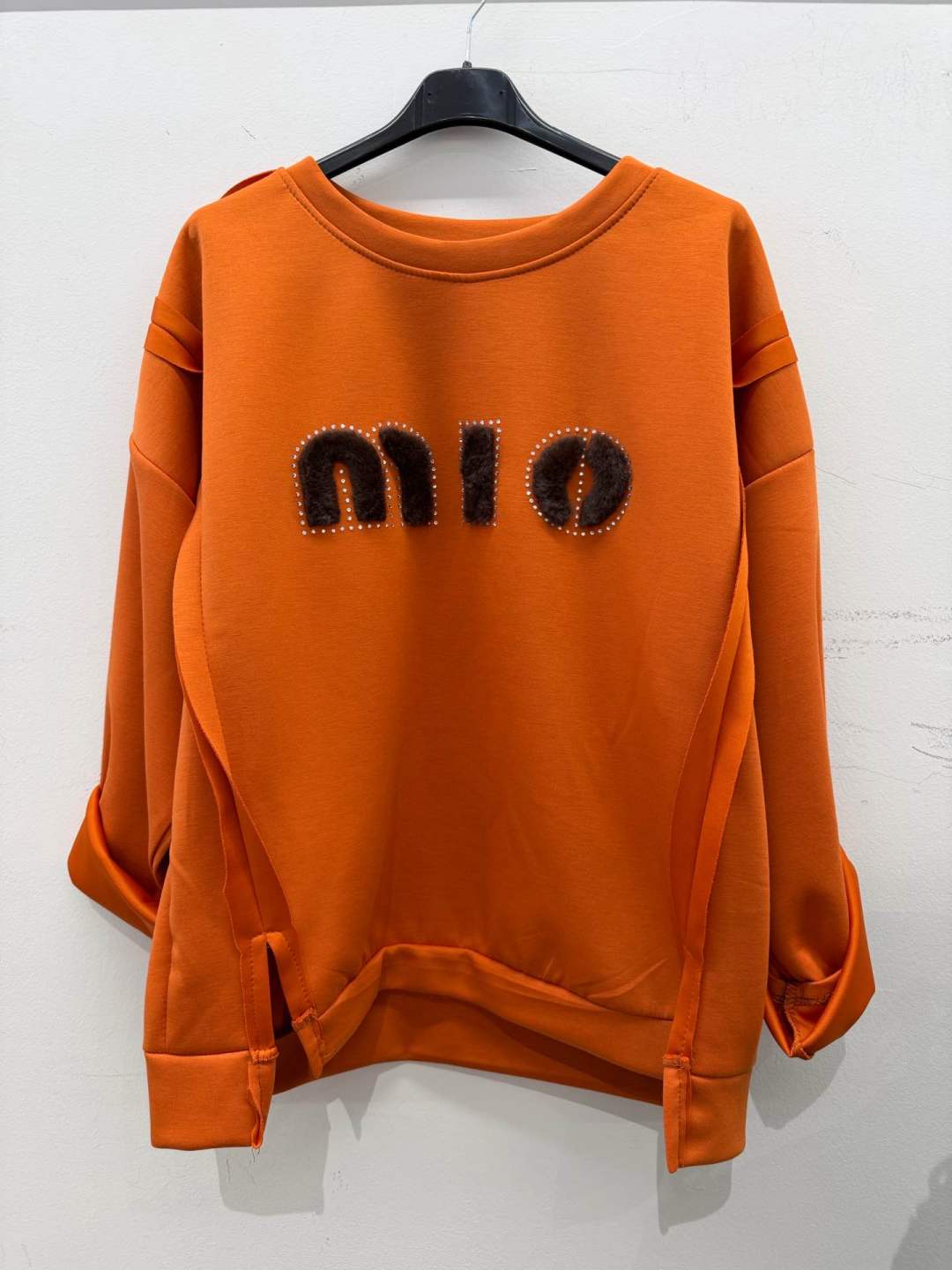 Bluza Oversize z Dżetami