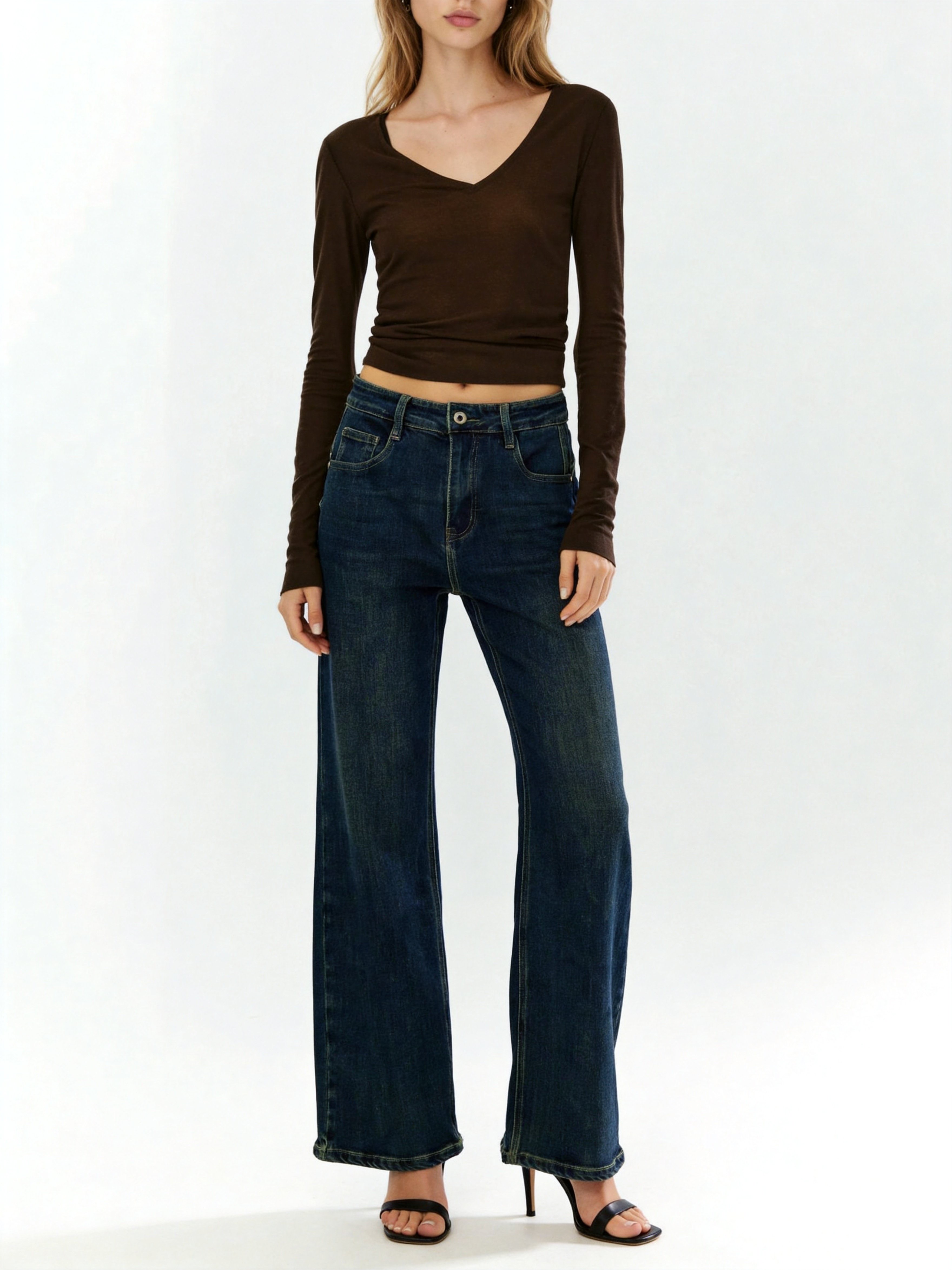 Spodnie Jeans Wide Leg