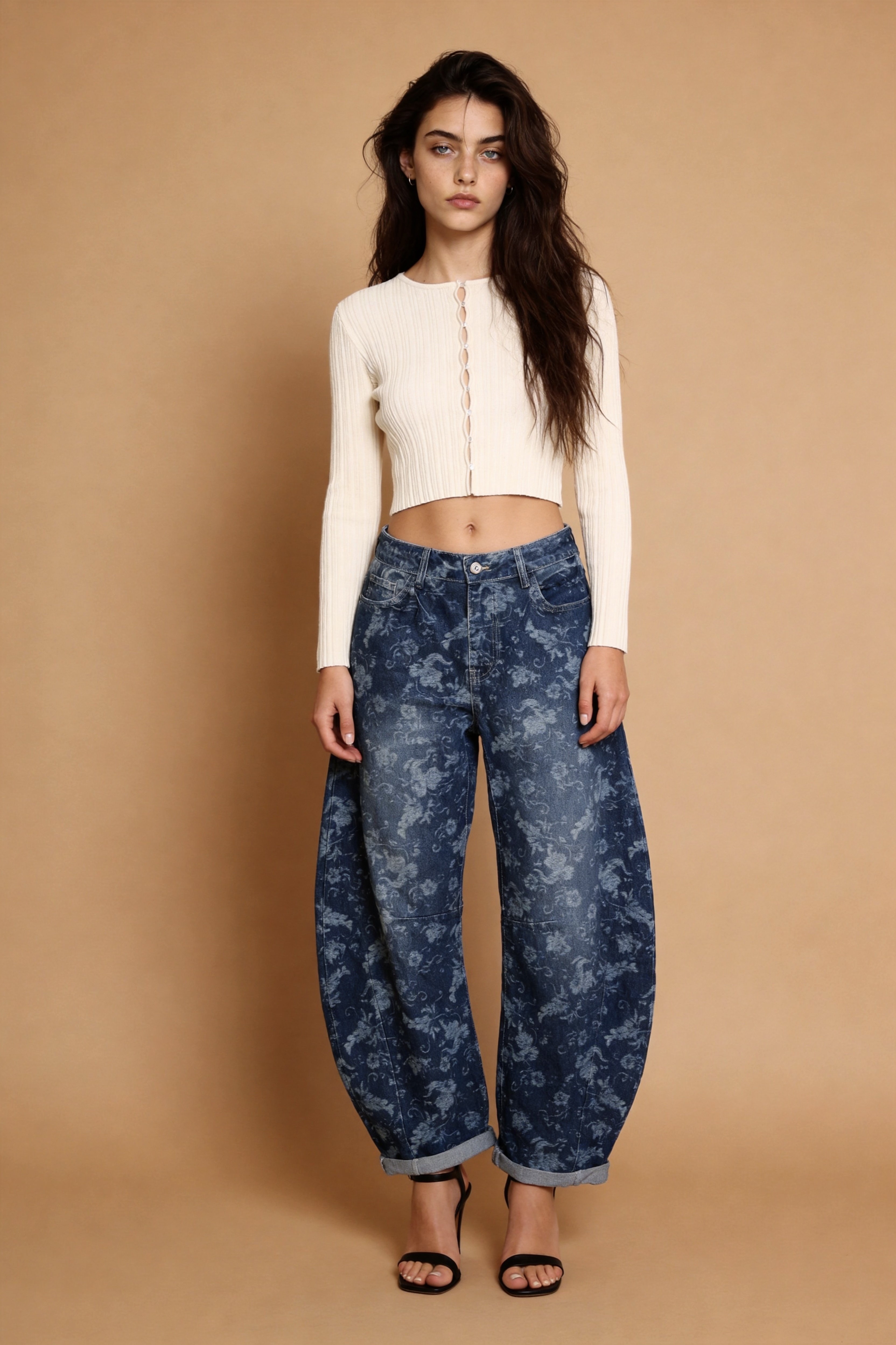 Spodnie Jeansowe Wide Leg