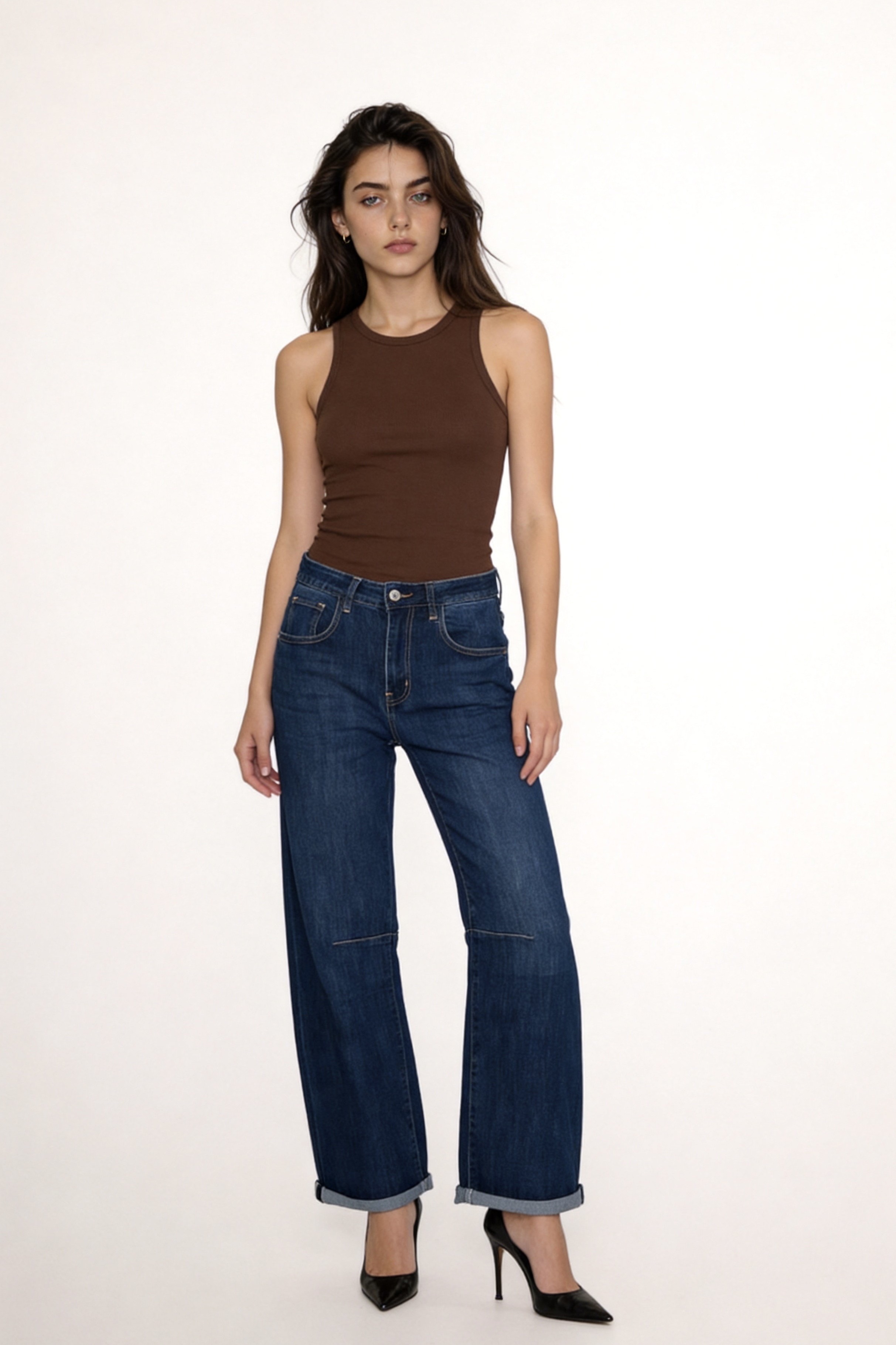 Spodnie Jeans Wide Leg