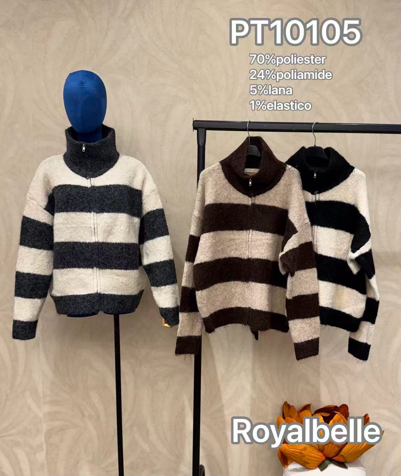 Sweter Oversize z Golfem