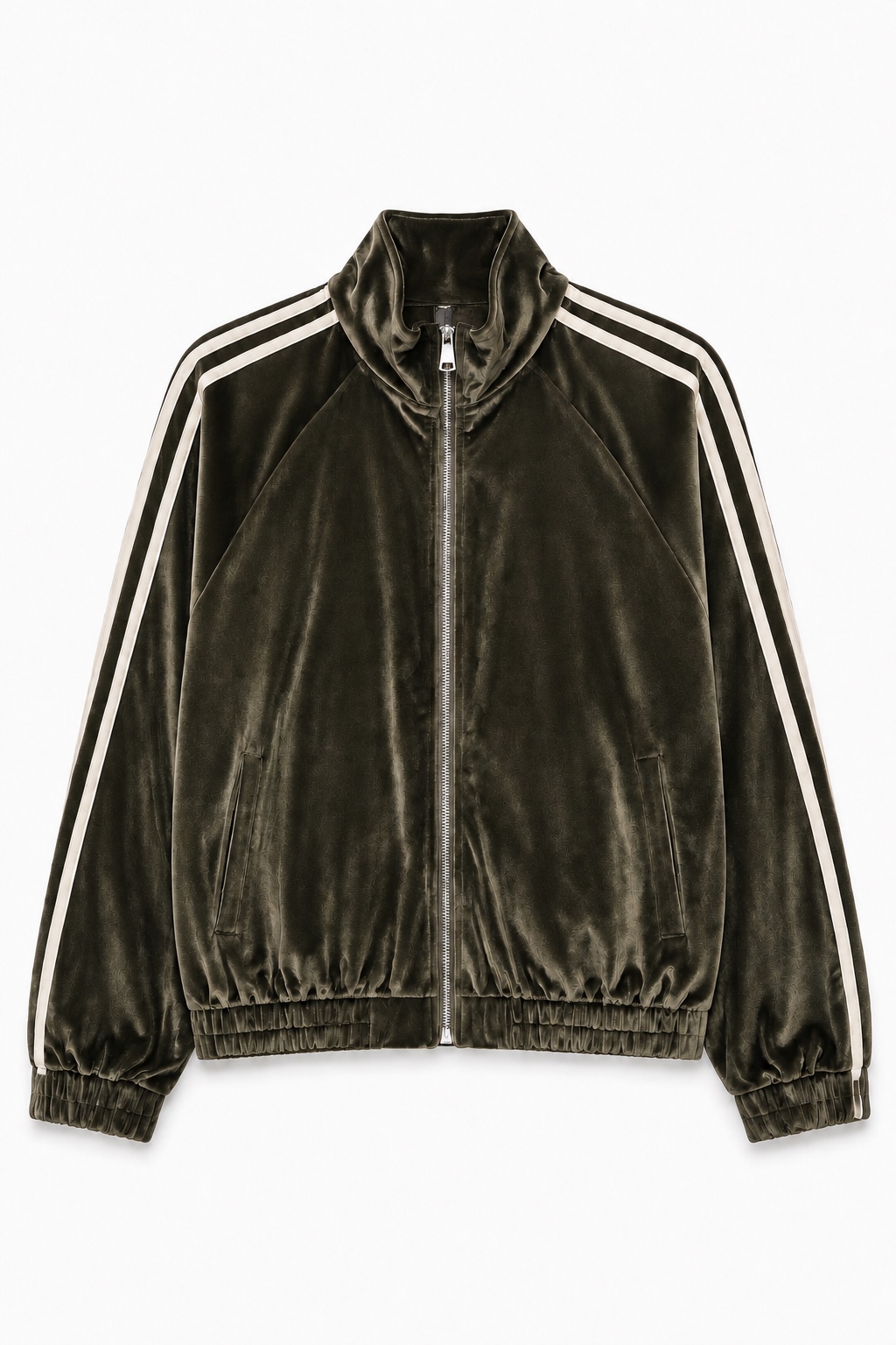 Kurtka Bomber Welurowa Stójka