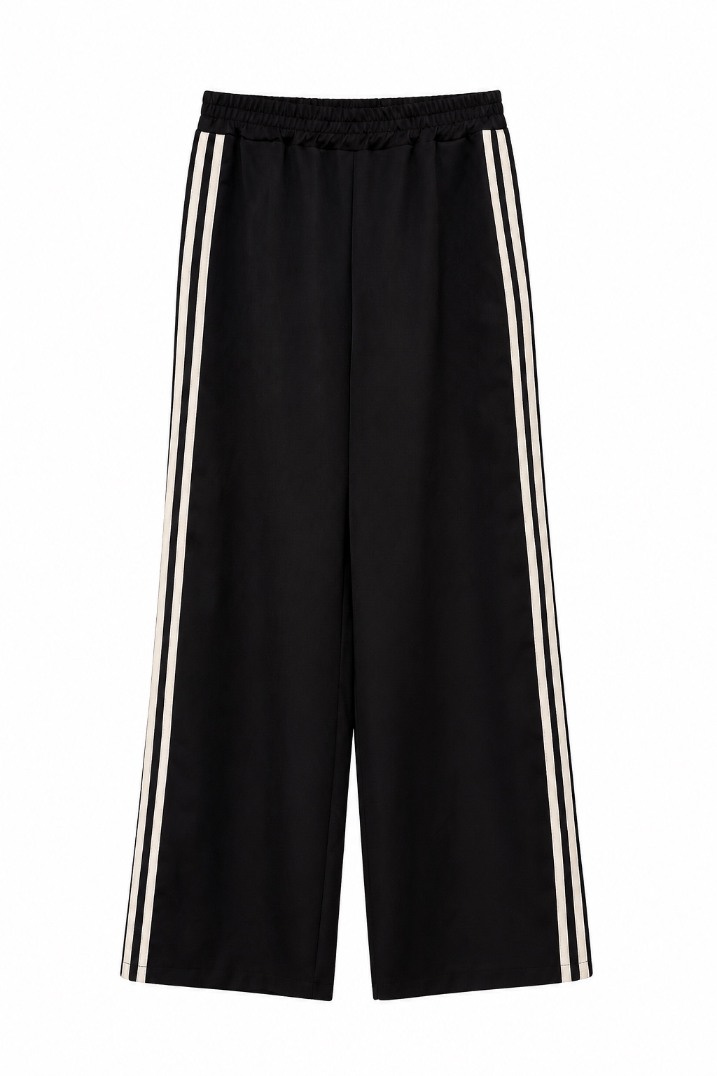 Spodnie Wide Leg z Lampasami