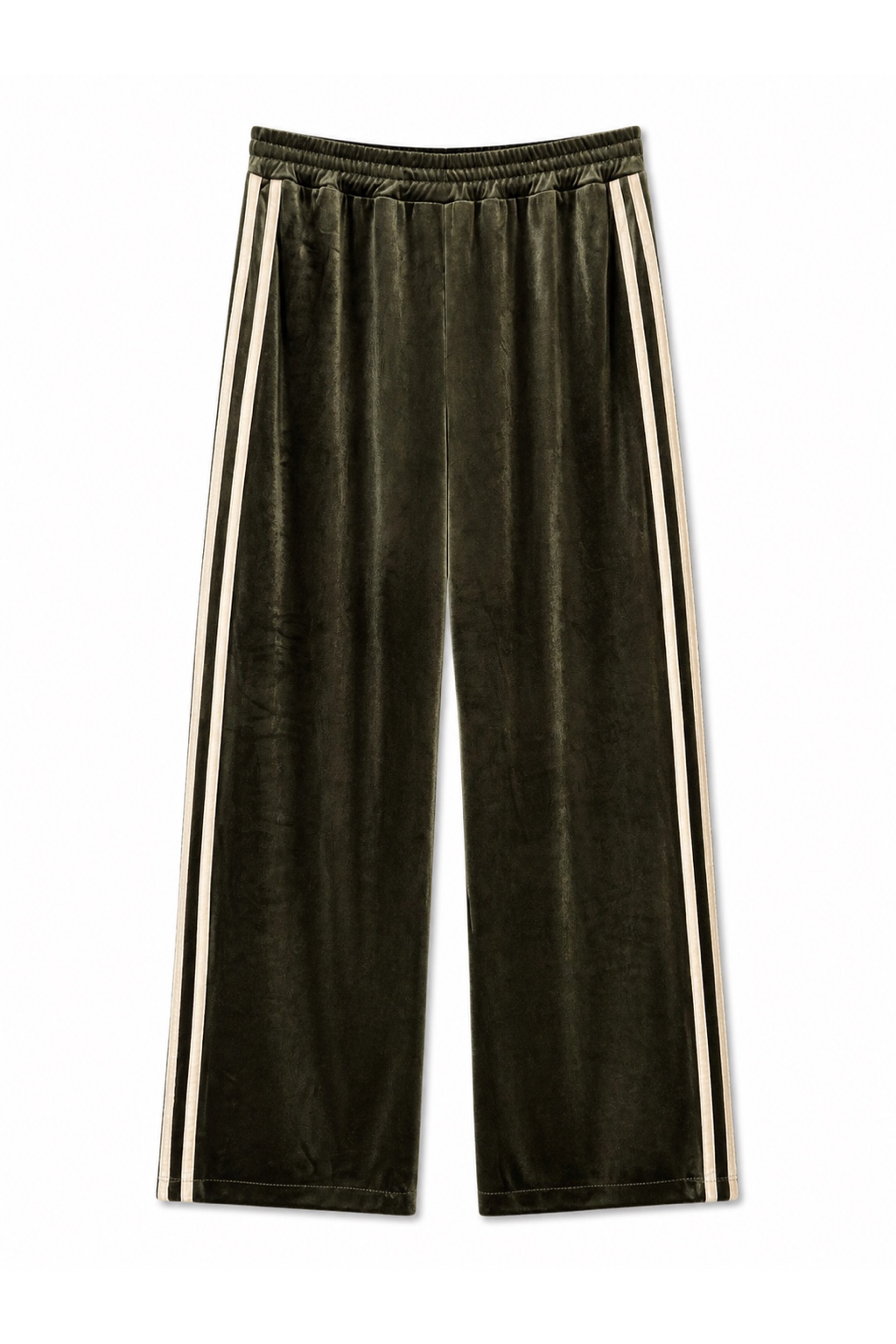 Spodnie Wide Leg z Lampasami