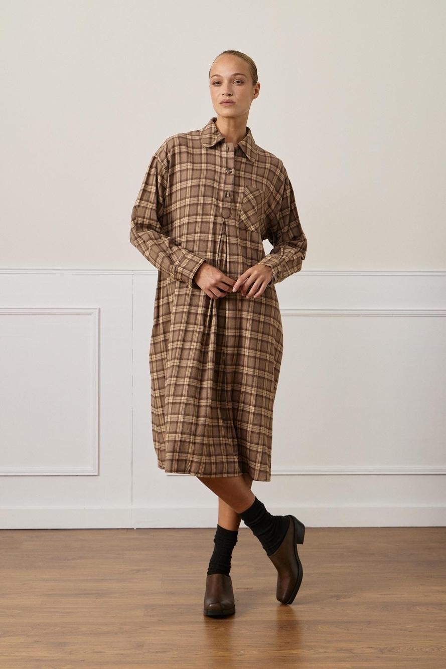 Sukienka koszulowa oversize