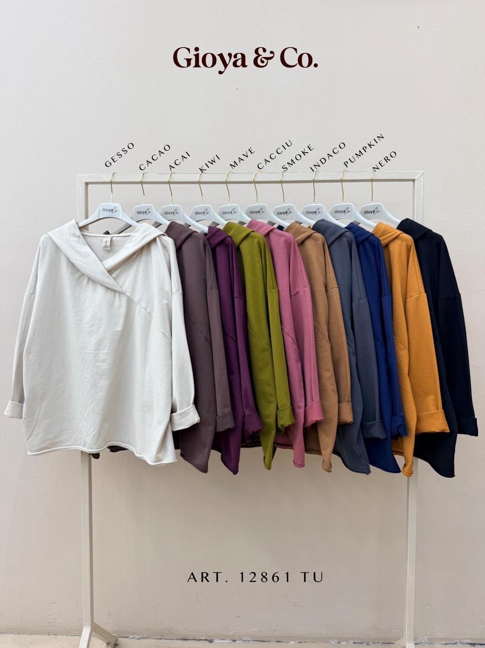 Bluza Kangurka Luźny Krój