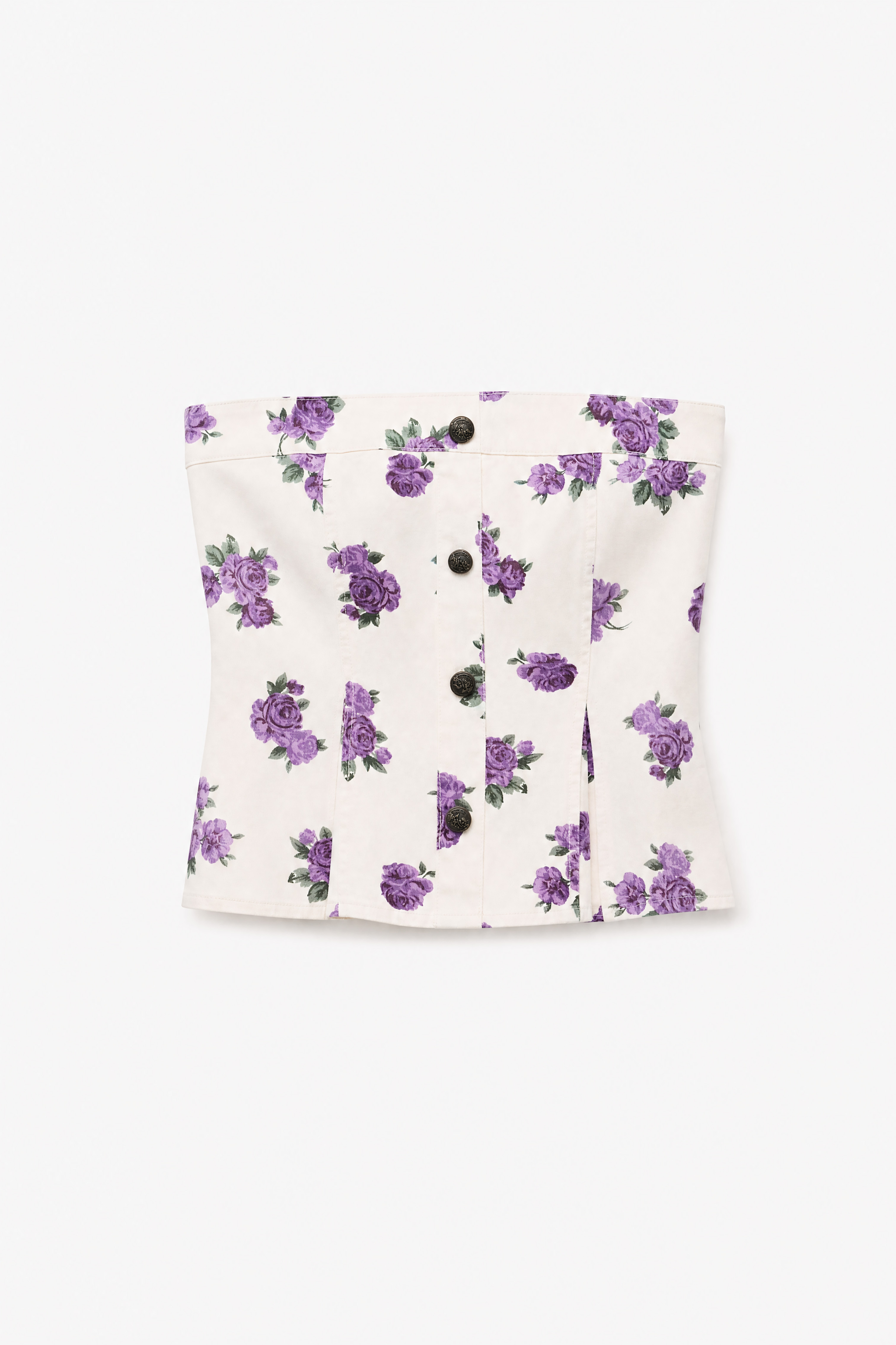 Top bandeau z plisami