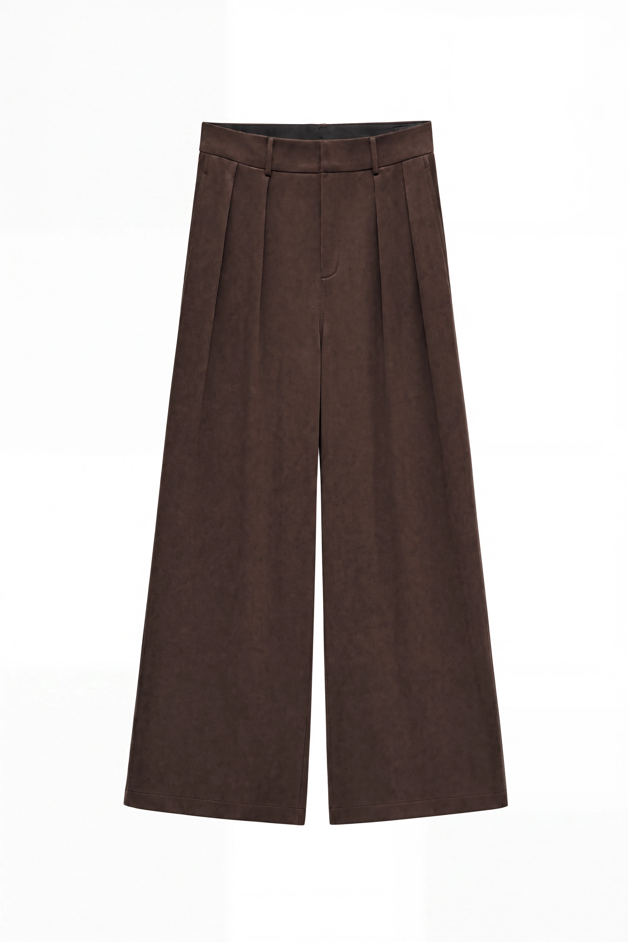 Spodnie Wide Leg z Plisami